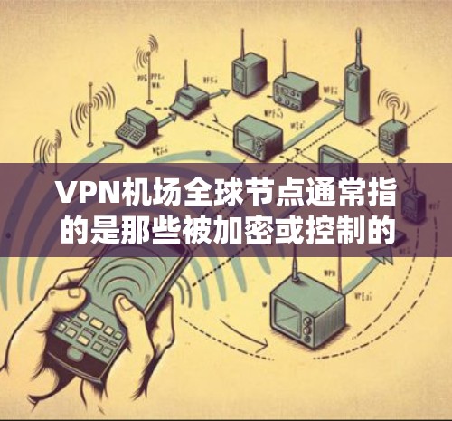 VPN机场全球节点通常指的是那些被加密或控制的机场，这些机场可能被通过某种方式（如加密网络、恶意软件等）来控制或封锁，使得无法访问这些机场的人无法获取其隐私信息或访问相关服务