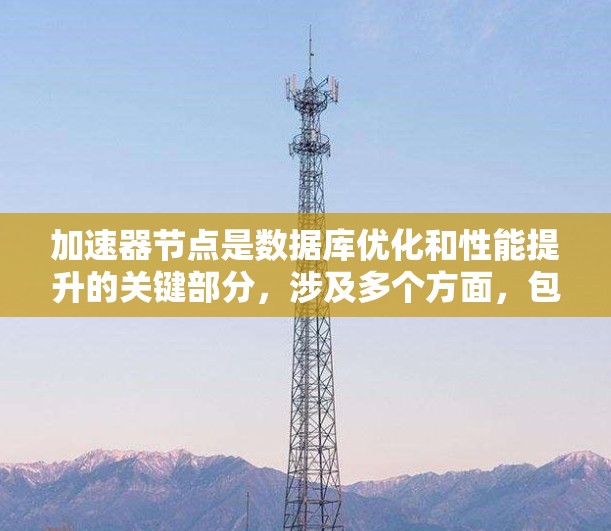 加速器节点是数据库优化和性能提升的关键部分，涉及多个方面，包括数据库设计、优化策略、架构优化以及硬件配置。以下是对其详细解释
