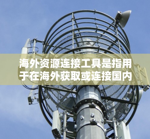 海外资源连接工具是指用于在海外获取或连接国内资源的工具或平台。以下是一些常见的海外资源连接工具及其特点