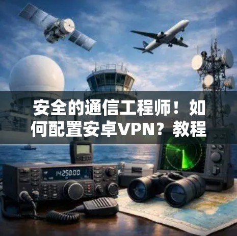 安全的通信工程师！如何配置安卓VPN？教程指南