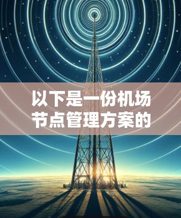 以下是一份机场节点管理方案的框架和内容