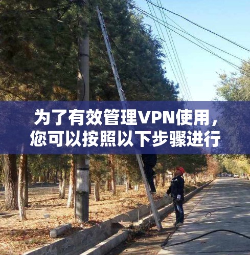 为了有效管理VPN使用，您可以按照以下步骤进行