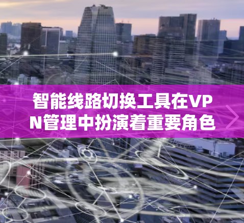 智能线路切换工具在VPN管理中扮演着重要角色，帮助用户优化网络性能、减少资源消耗并确保数据的安全传输。以下是对这些工具的详细总结