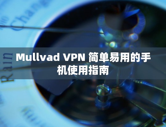 Mullvad VPN 简单易用的手机使用指南