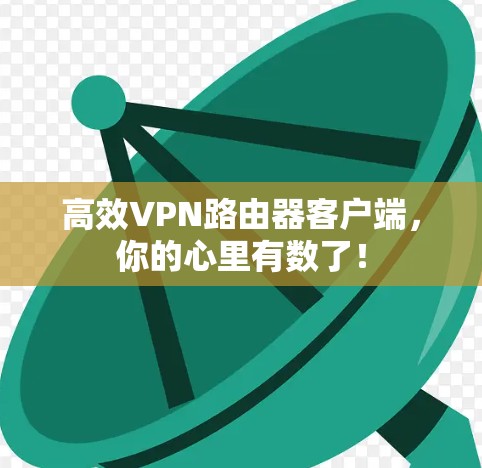 高效VPN路由器客户端，你的心里有数了！