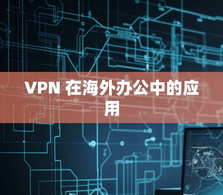 VPN 在海外办公中的应用