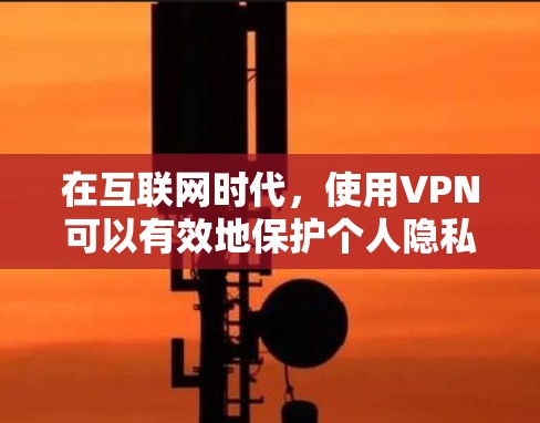 在互联网时代，使用VPN可以有效地保护个人隐私，避免被网络攻击或数据泄露的风险。以下是使用VPN的指南，帮助你安全地访问互联网
