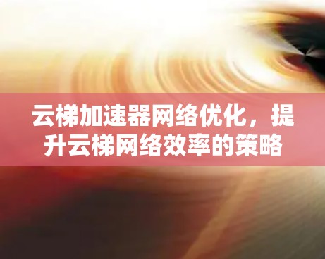 云梯加速器网络优化，提升云梯网络效率的策略