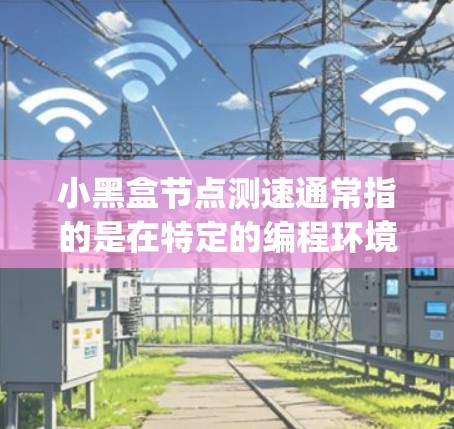 小黑盒节点测速通常指的是在特定的编程环境中（如 Node.js 也可以用 Python）中，测试或优化节点（业务逻辑或模块）的性能。这可能包括以下内容